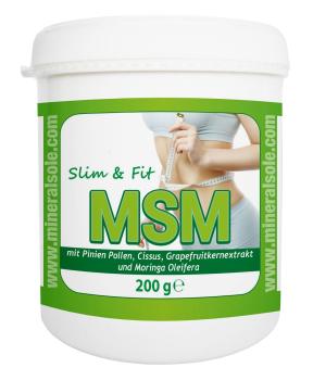 MSM Slim & Fit 200g Dose
