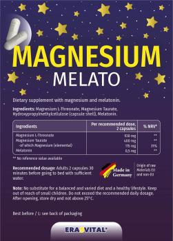magnesium l-threonat Für Ruhe, Entspannung und Schlaf melatonin
