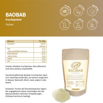 Preview: Baobab Fruchtpulver Preview: Baobab Fruchtpulver
