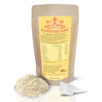 Kennenlernen-Aktion | BAOBABCARE® Pulver - Ein Verdauungsschrittmacher - 100 g Pulver, Vegan