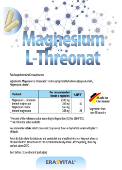 magnesium l-threonat Für Ruhe, Entspannung und Schlaf