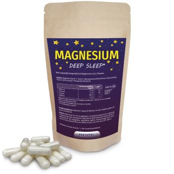 Magnesium Deep Sleep mit Melatonin, Kapseln - für besseren Schlaf