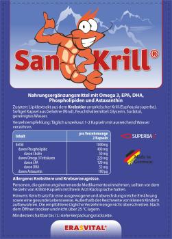 Krill Öl  beste Omega 3 EPA DHA Astaxantin-quelle