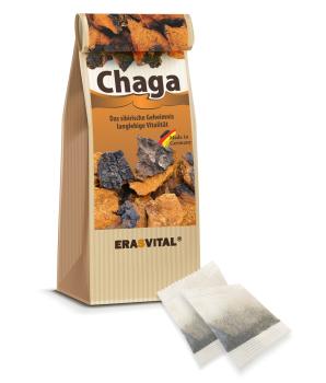 Chaga-Pilz natur Brocken wildsammlung aus Sibirien - Kostenlose Probe*