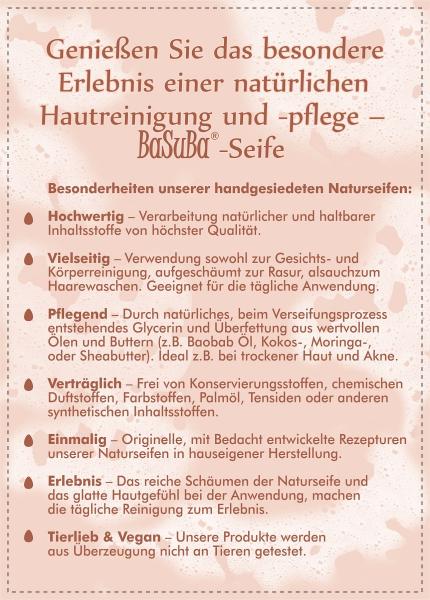 Bierseife - BaSuBa Engel - hochwertige handgesiedete Anti-Schuppen-Naturseife Vegan